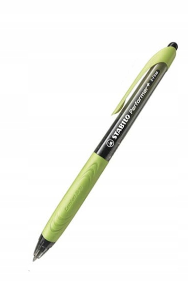 Schwan Stabilo Długopis Stabilo Performer + X Fine Czarny/Zielony (10) AB992SS