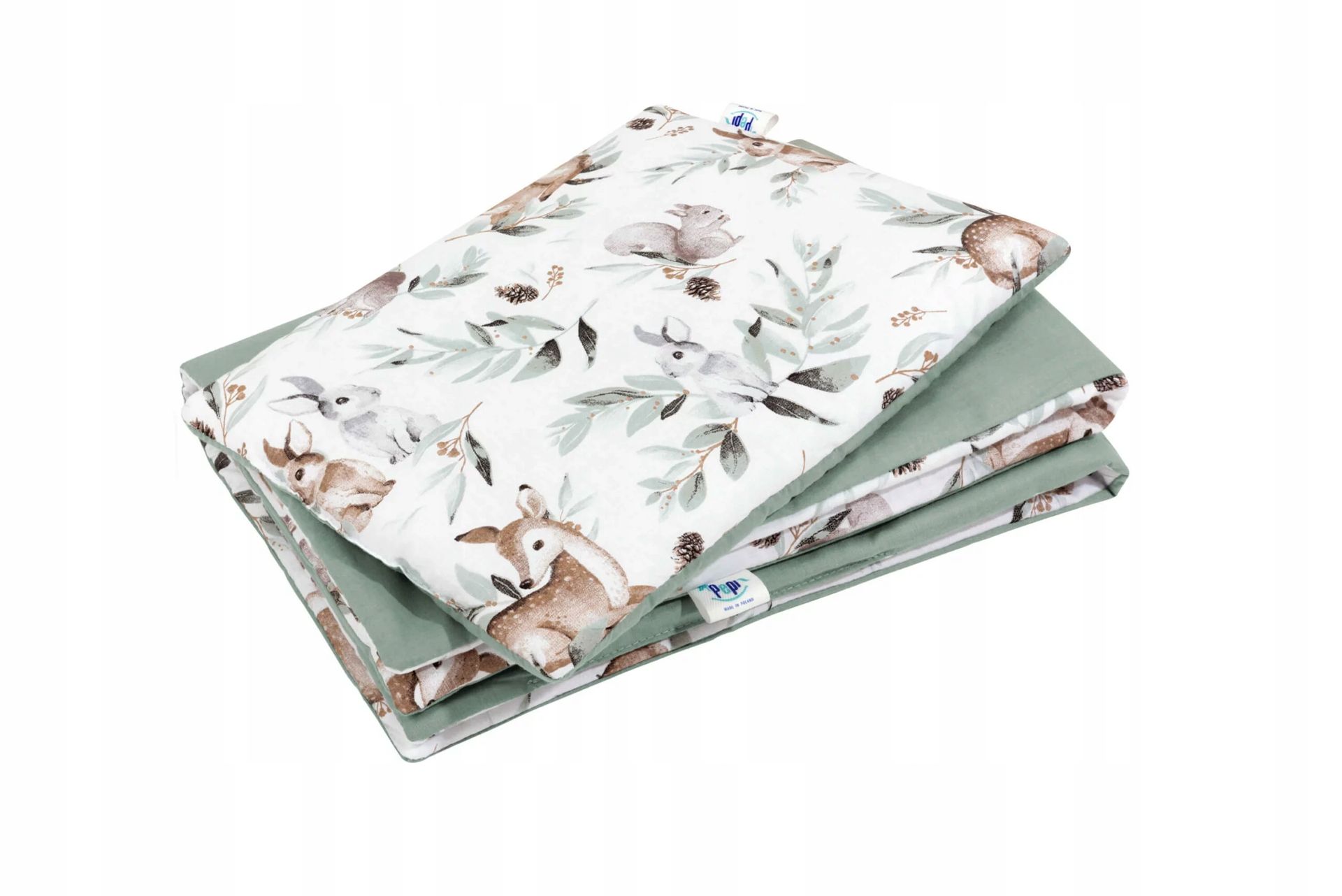 Komplet pościeli do wózka poduszka 25x35 kołderka 55x75 bawełna 100%