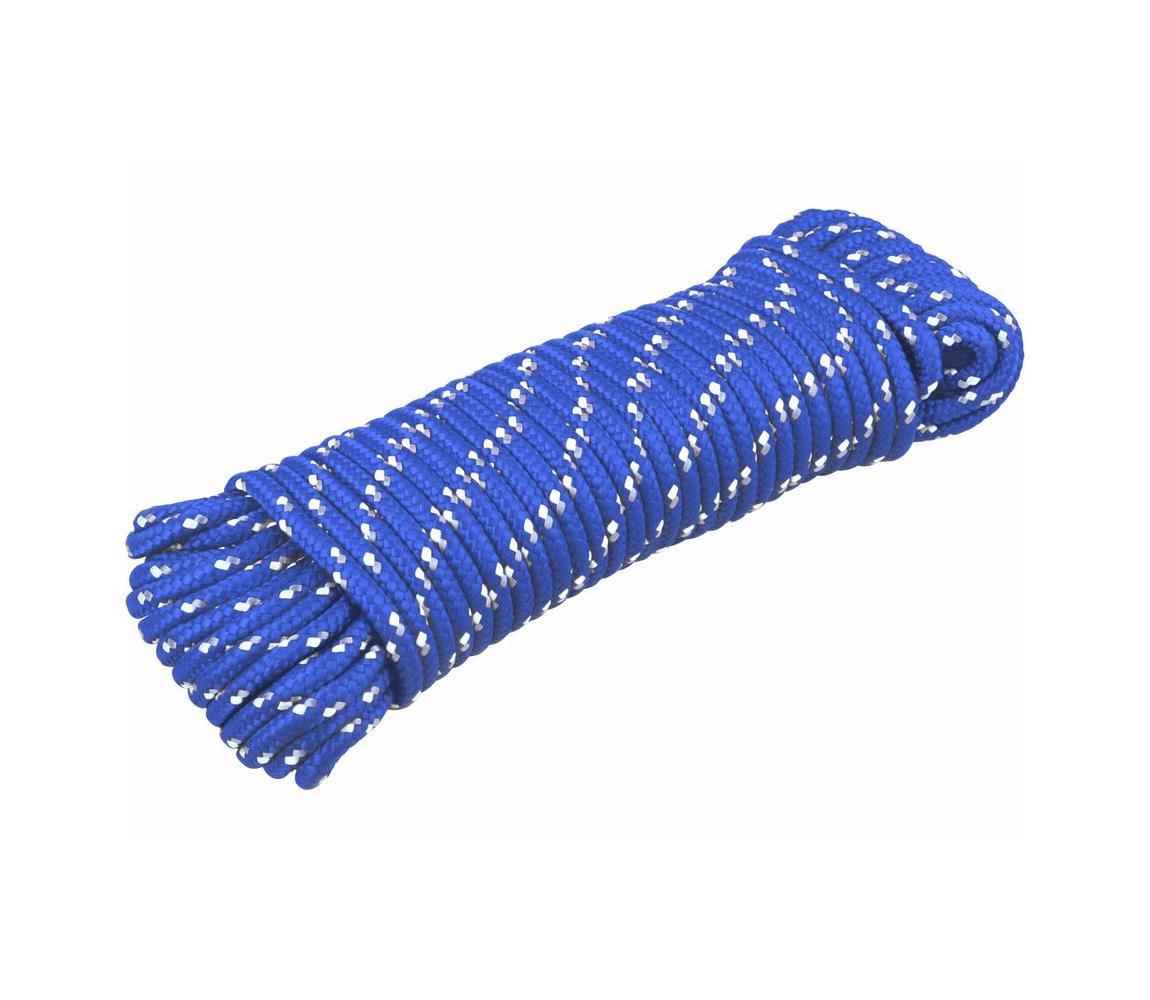 Extol Premium - Sznur polipropylenowy pleciony 4mm x 20m niebieski