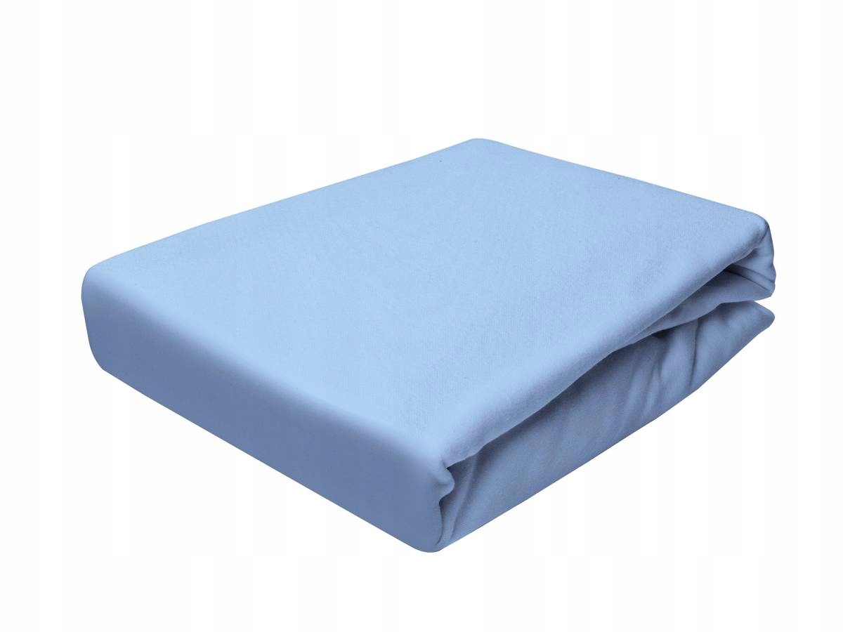 P.P.H.U. J&M MAGDALENA ADAMIAK-RÓŻAŃSKA Prześcieradło z gumką MÓWISZ I MASZ, niebieskie, 120x200 cm