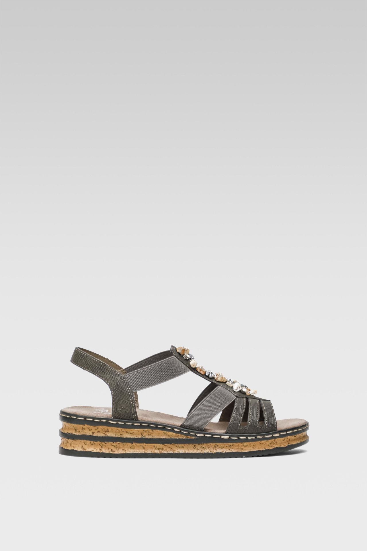 RIEKER 62949-45 Szary