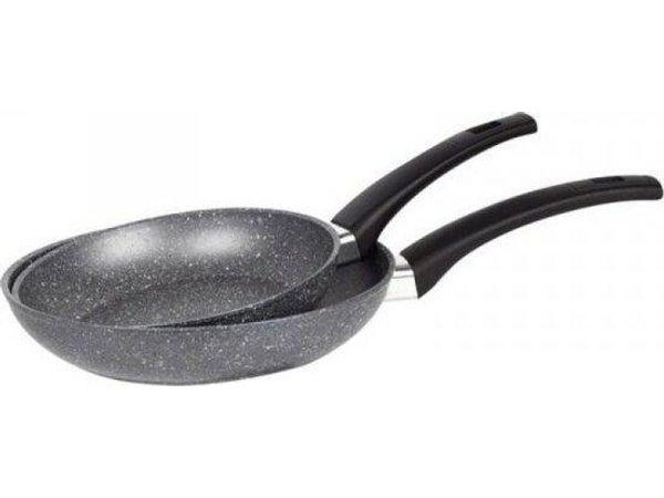 SAN IGNACIO Zestaw 2 patelni Root Reeco 20/24cm (BGEU-4285) >> Z możliwością stosowania na płycie indukcyjnej |