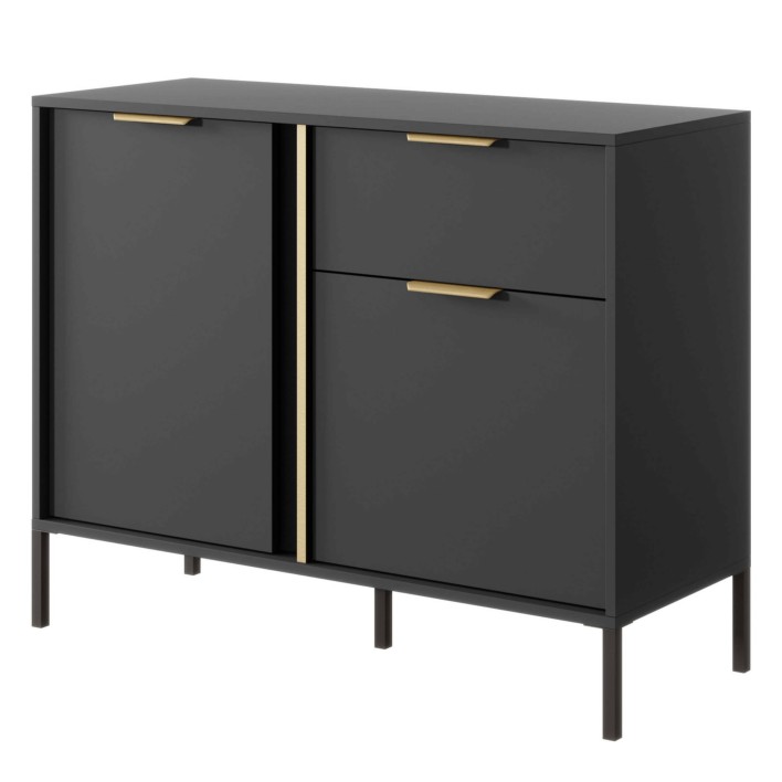 Komoda (D) LARS 103 2d1s antracyt