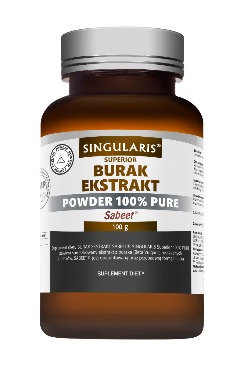 ACTIVEPHARM LABS SP. Z O.O. SP.K. ACTIVEPHARM LABS SP Z O.O SP.K Singularis Burak Ekstrakt Powder 100% Pure Sabeet 100 g