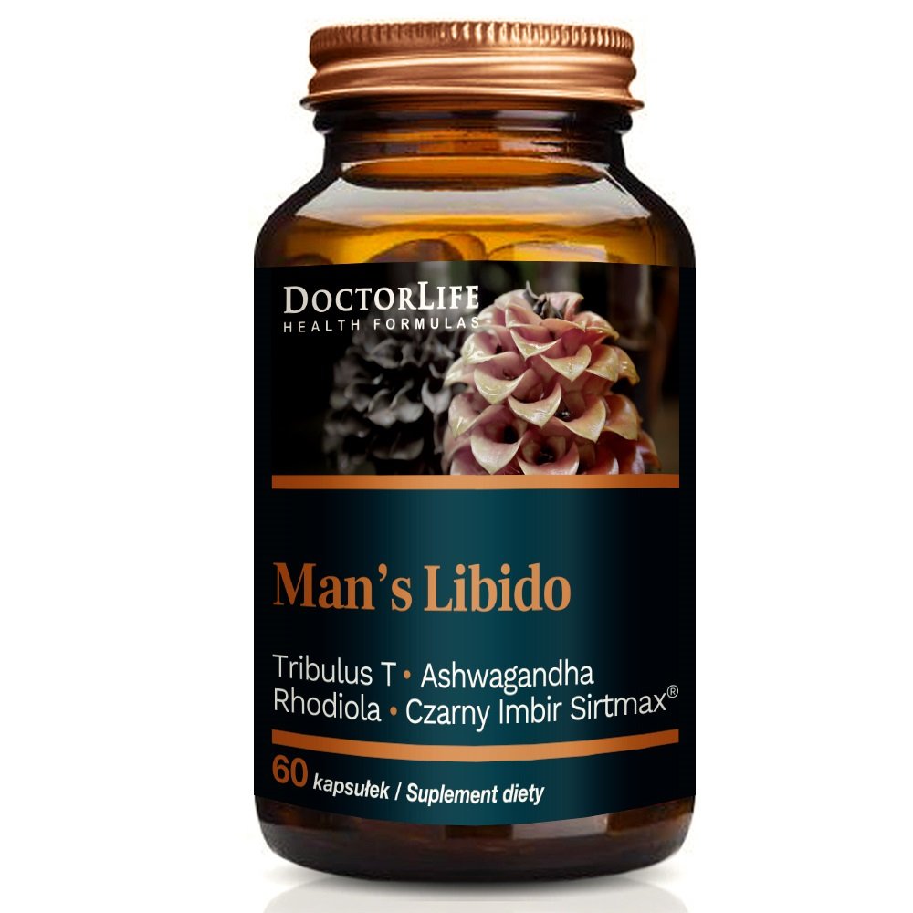 Doctor Life Poprawa funkcji seksualnych Mens Libido - suplement diety 60 kaps.