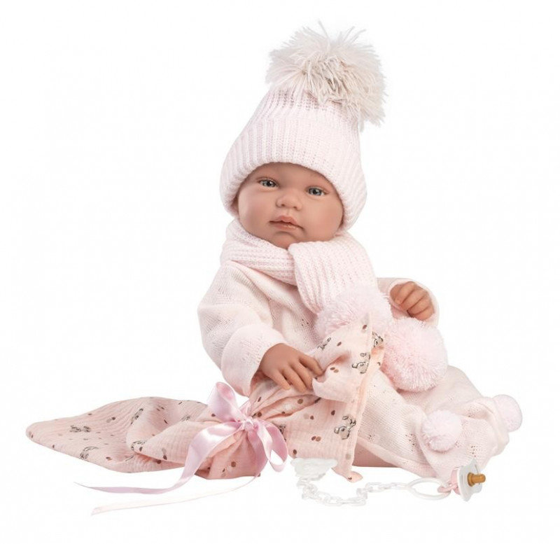 Lalka bobas Tina 43 cm Llorens