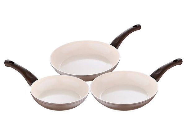 SAN IGNACIO Zestaw 3 patelni Natur 18/22/26cm (SG-6121)