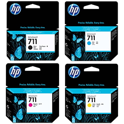 Komplet HP 711 BCMY oryginalny