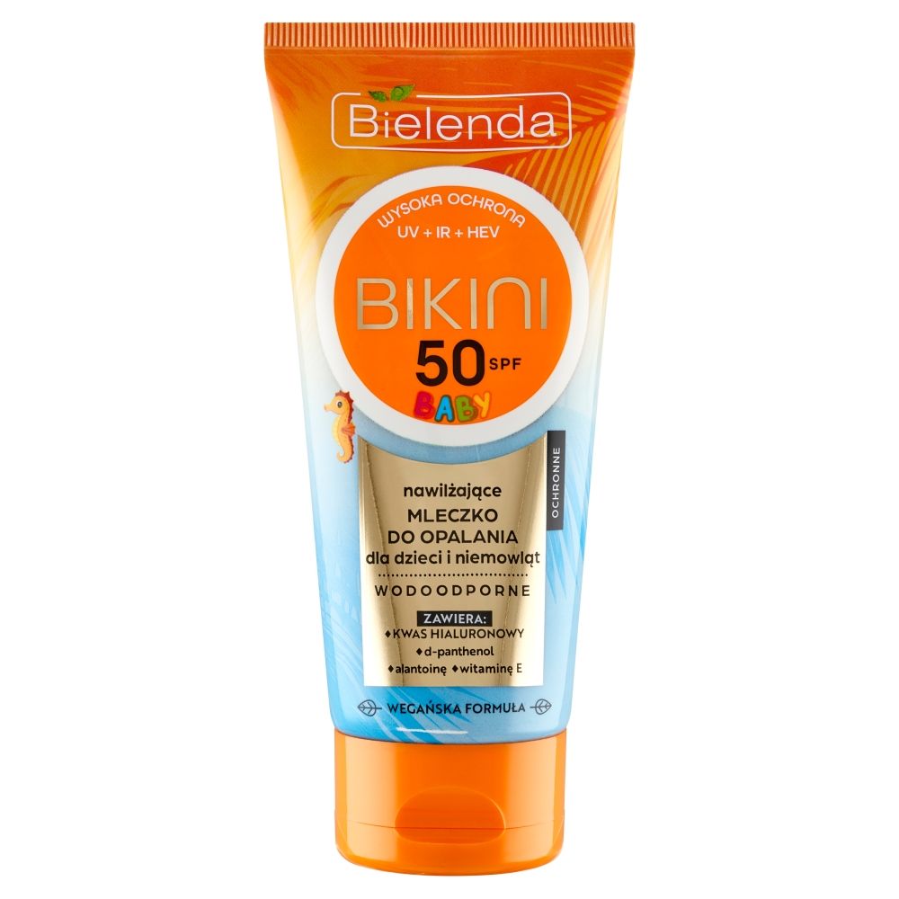 Bielenda Bikini Baby Ochronne Mleczko do opalania dla dzieci i niemowląt SPF 50 100 ml