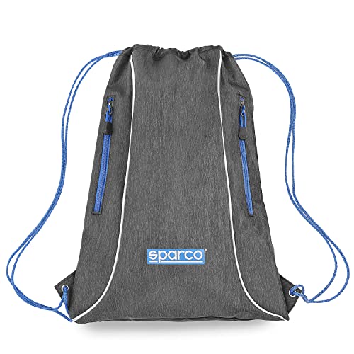 Sparco 0160037GR, Plecak sportowy z bocznymi kieszeniami Unisex Dorosły, Wielobarwny, 42/50 EU, Wielobarwny