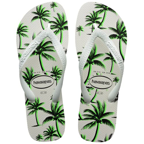 Havaianas Męskie klapki Aloha Whitewhitegreen, białe/zielone, 36, Biały Biały Zielony, 35/36 EU