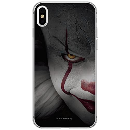 ERT GROUP etui na telefon Apple Iphone X/XS, case oryginalny i oficjalnie licencjonowany przez Horror, wzór It 001, optymalnie dopasowane, plecki z TPU