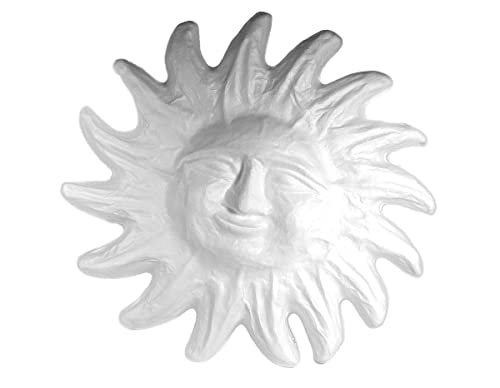 INNSPIRO Sol de porex diam. 44cm. Kształty geometryczne, Biały