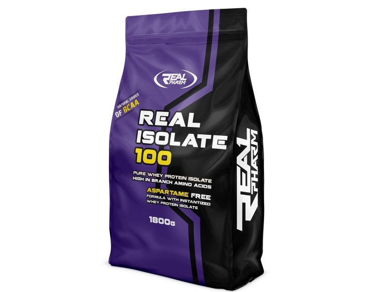 Real Pharm, Isolate 100, wanilia, 1800 g