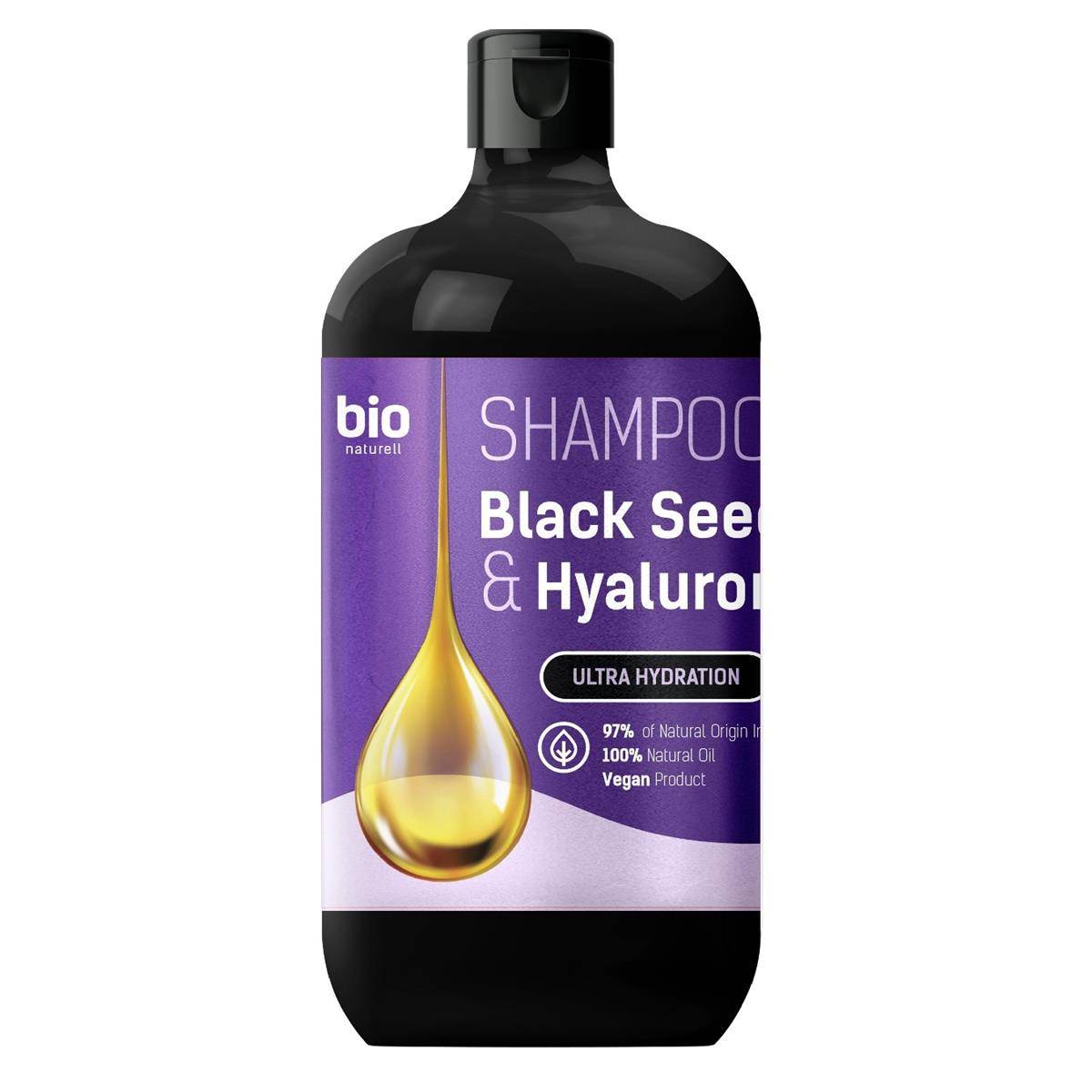 Zdjęcia - Szampon BIO NATURELL Shampoo Ultra Hydration  do włosów Black Ceed Oil Hyal