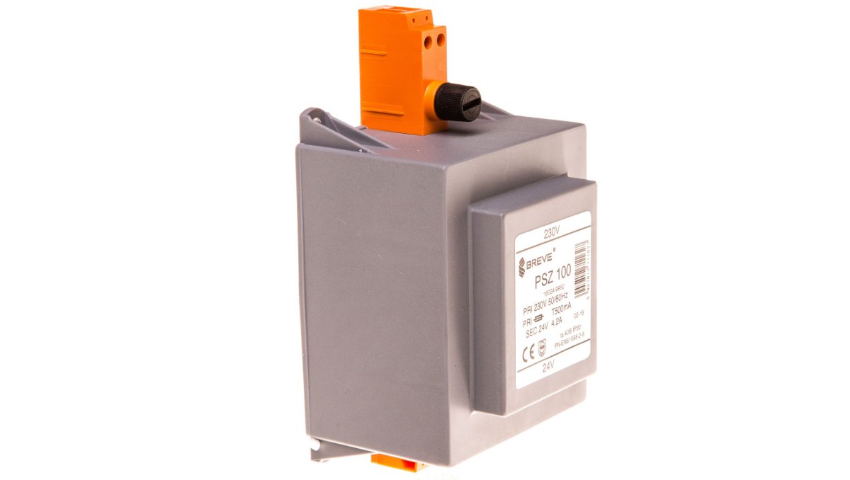 Breve transformator na szynę T-35 PSZ 100VA 230/24V 16024-9950