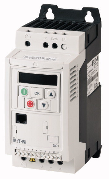 Eaton Falownik Uwe=400V Uwy=3x400V/2,2A 0,75kW RFI DC1-342D2FN-A20N 169475 169475