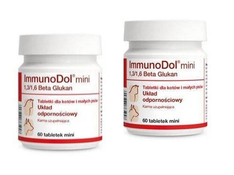 DOLFOS Immunodol (mini) cat/dog 2x60 tab.