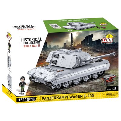 KLOCKI COBI 2572 Czołg Panzerkampfwagen E-100 HC WW2 1511 El.