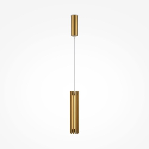 Lampa salonowa wisząca Sonata MOD410PL-L12BS3K LED 12W mosiądz