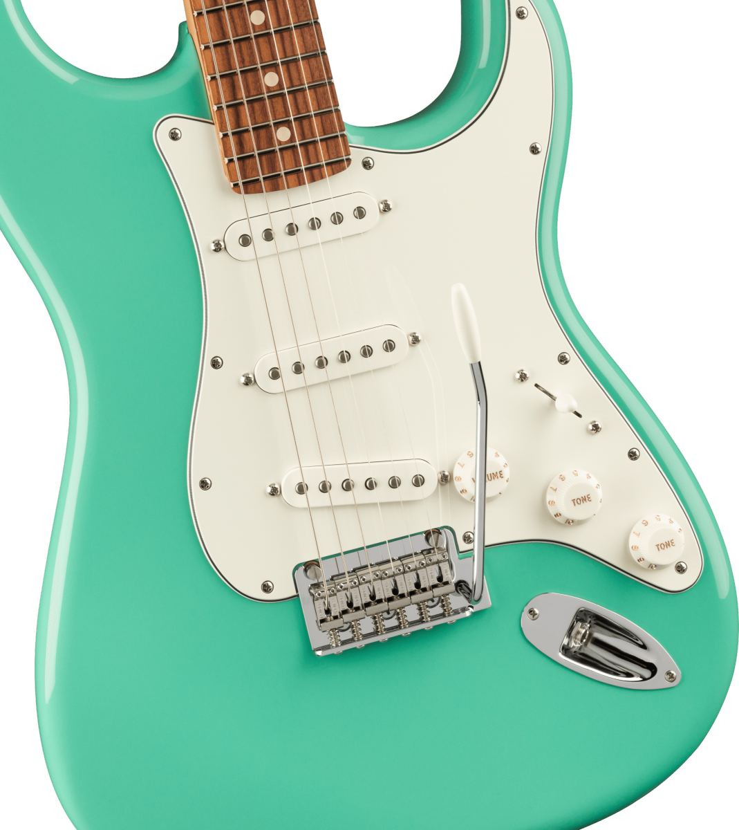 Fender Player Stratocaster Pau Ferro Fingerboard Sea Foam Green