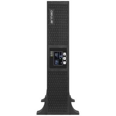 armac Zasilacz awaryjny UPS On-Line rack 1000VA 4 x IEC C13 USB-B LCD metalowa obudowa