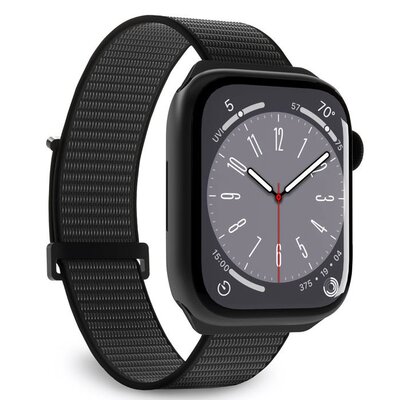 PURO Nylon Sport - Pasek do Apple Watch 38/40/41 mm (Czarny)