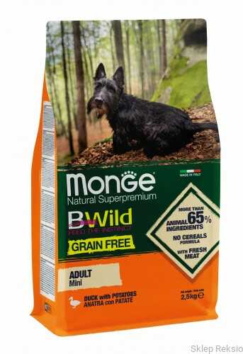 Monge Mini Adult Duck&Potetoes 2,5 kg