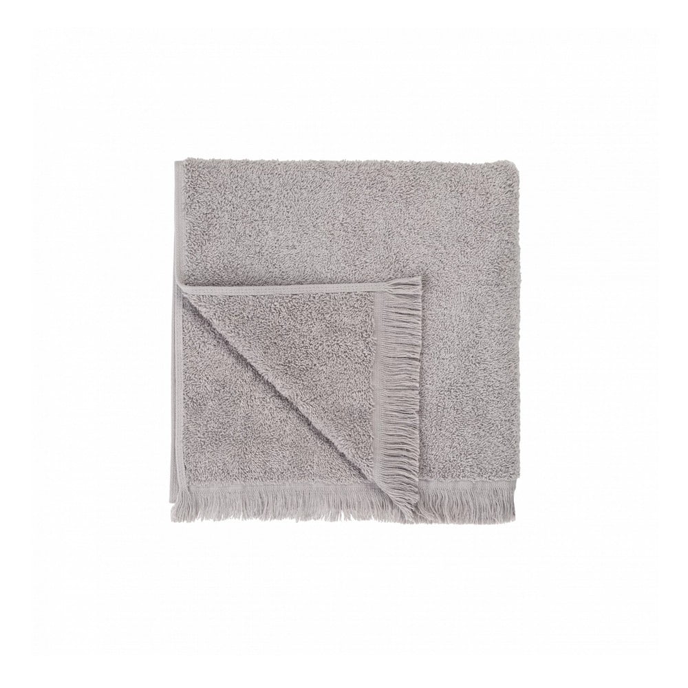 Jasnoszary bawełniany ręcznik 50x100 cm FRINO – Blomus