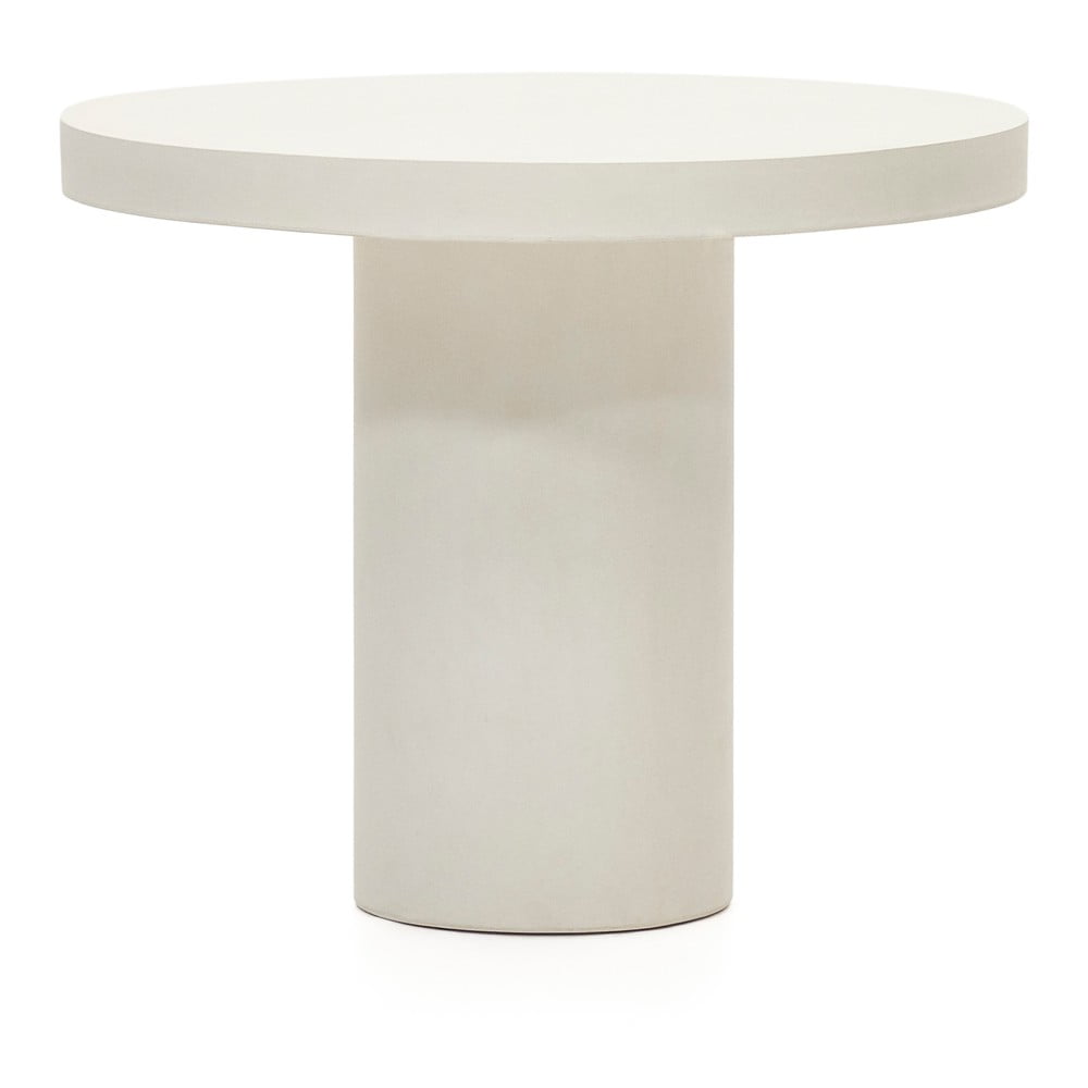 Okrągły betonowy stół ogrodowy ø 90 cm Aiguablava – Kave Home