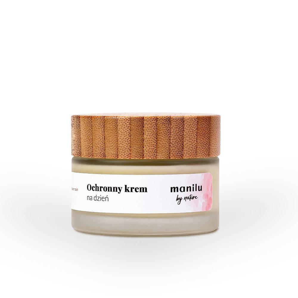 By Nature ochronny krem na dzień z biofermentem z aceroli i olejem z malin 50ml