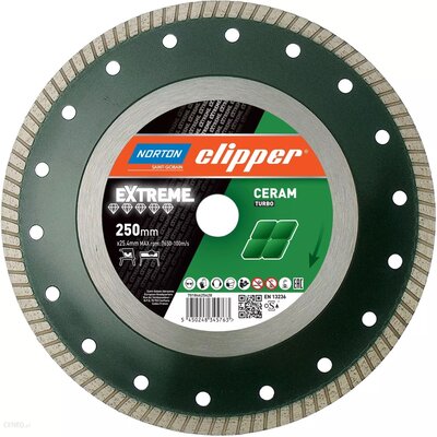 NORTON CLIPPER Tarcza diamentowa SUPER GRES CLIPPER