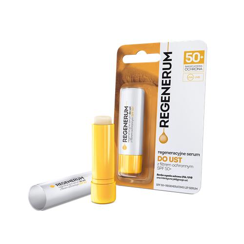 REGENERUM regeneracyjne serum do ust w sztyfcie z SPF 50+, 5g >> DARMOWA  DOSTAWA 49zł w 24H 