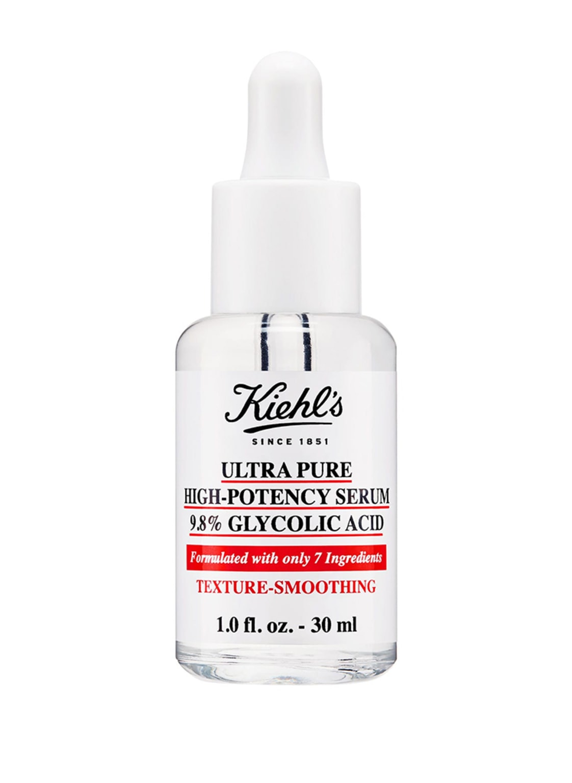 Kiehl's Ultra Pure High-Potency Serum z 9,8% kwasem glikolowym - serum wygładzające i regenerujące 30 ml