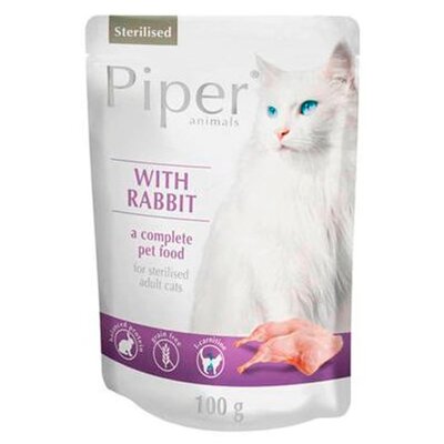 Piper Piper Kot Sterilised Królik saszetka 100g