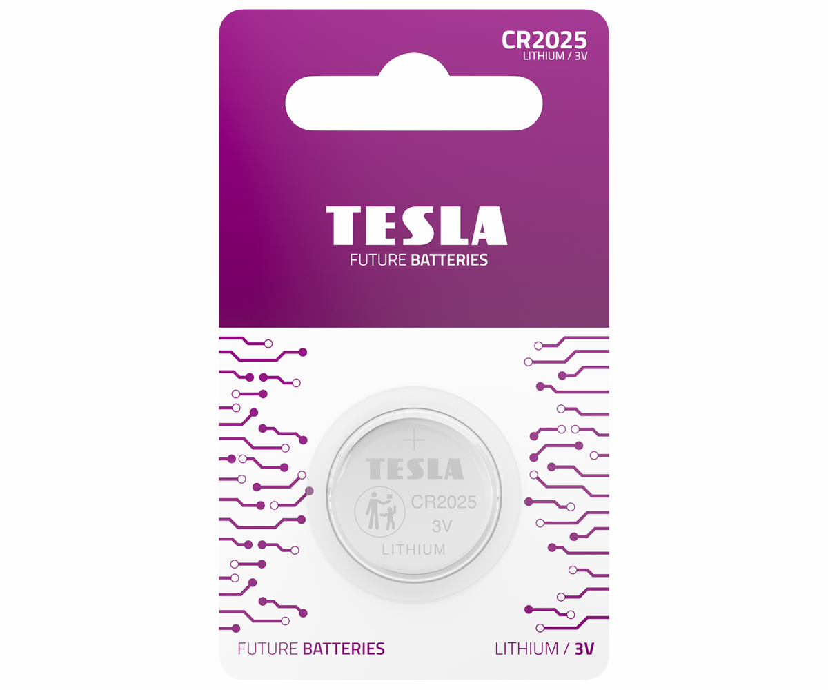 Bateria litowa TESLA CR2025 B1 3,0V