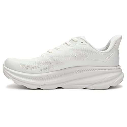 HOKA ONE ONE W Clifton 9, Trampki damskie, White/White, 36 2/3 EU, Biały, 36.50 EU