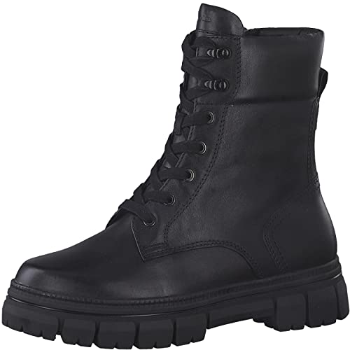 Tamaris Comfort Damskie sztyblety 8-85201-29-22, Czarna papka, 36 EU Weit