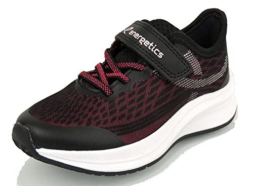 ENERGETICS Chłopięce uniseks Oz 2.4 Sneakersy dziecięce, czarne/różowe, 28 EU, Black Pink Rose, 28 EU