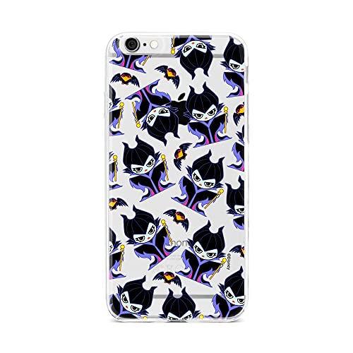 ERT GROUP etui na telefon Apple Iphone 6/6S, case oryginalny i oficjalnie licencjonowany przez Disney, wzór Maleficent 004, optymalnie dopasowane, plecki z TPU częściowo przeźroczyste