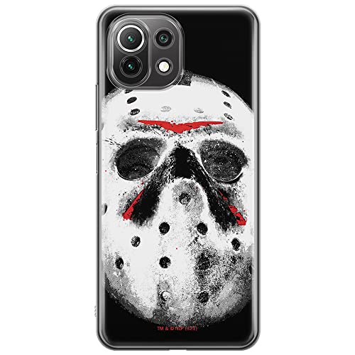 ERT GROUP etui na telefon Xiaomi 11 LITE 4G/5G, case oryginalny i oficjalnie licencjonowany przez Horror, wzór Friday the 13th 015, plecki z TPU