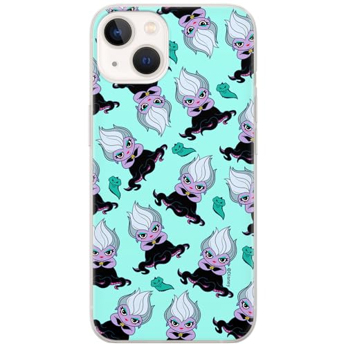 ERT GROUP etui na telefon Apple Iphone 13, case oryginalny i oficjalnie licencjonowany przez Disney, wzór Ursula 005, optymalnie dopasowane, plecki z TPU