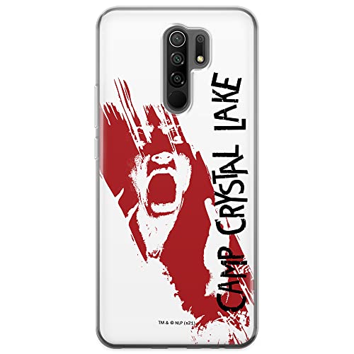 ERT GROUP etui na telefon Xiaomi REDMI 9, case oryginalny i oficjalnie licencjonowany przez Horror, wzór Friday the 13th 010, optymalnie dopasowane, plecki z TPU