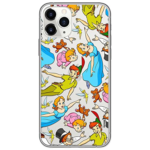 ERT GROUP etui na telefon Apple Iphone 11 PRO MAX, case oryginalny i oficjalnie licencjonowany przez Disney, wzór Peter Pan 002, optymalnie dopasowane, plecki z TPU częściowo przeźroczyste
