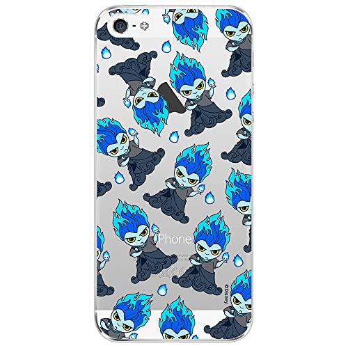 ERT GROUP etui na telefon Apple Iphone 5/5S/SE, case oryginalny i oficjalnie licencjonowany przez Disney, wzór Hades 002, optymalnie dopasowane, plecki z TPU częściowo przeźroczyste