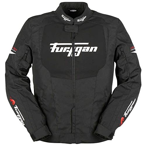 Furygan Norman Sprzęt sportowy dla fanów, mężczyzn, czarno-biało-czerwony (wielobarwny), XL