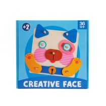 Puzzle Drewniana układanka Zwierzaki 1006994 Norimpex