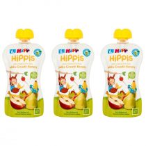 Hipp Mus owocowy Jabłka-Gruszki-Banany po 6. miesiącu zestaw 3 x 100 g Bio