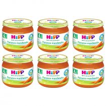 Hipp Pierwsza marchewka po 4. miesiącu zestaw 6 x 80 g Bio