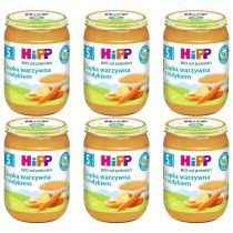 Hipp Zupka warzywna z indykiem po 5. miesiącu zestaw 6 x 190 g Bio